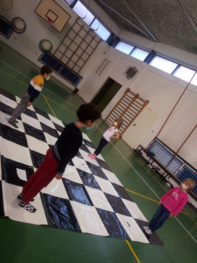 bambini in palestra