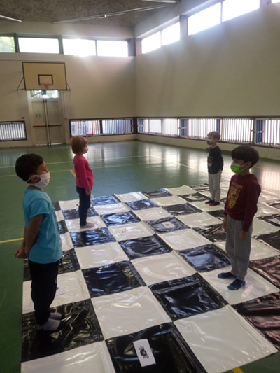 bambini in palestra